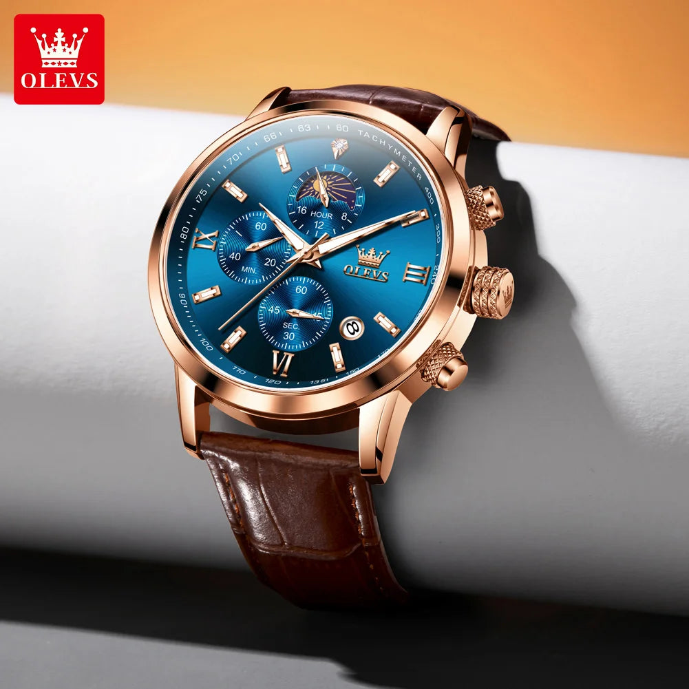 Olevs 9812 Watch | Mens' Fashion Watch | The WatchDept