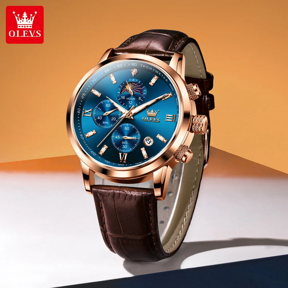 Olevs 9812 Watch | Mens' Fashion Watch | The WatchDept