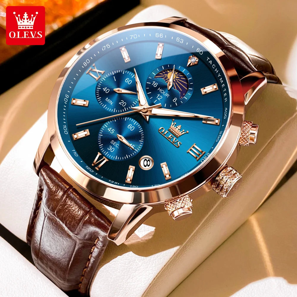 Olevs 9812 Watch | Mens' Fashion Watch | The WatchDept