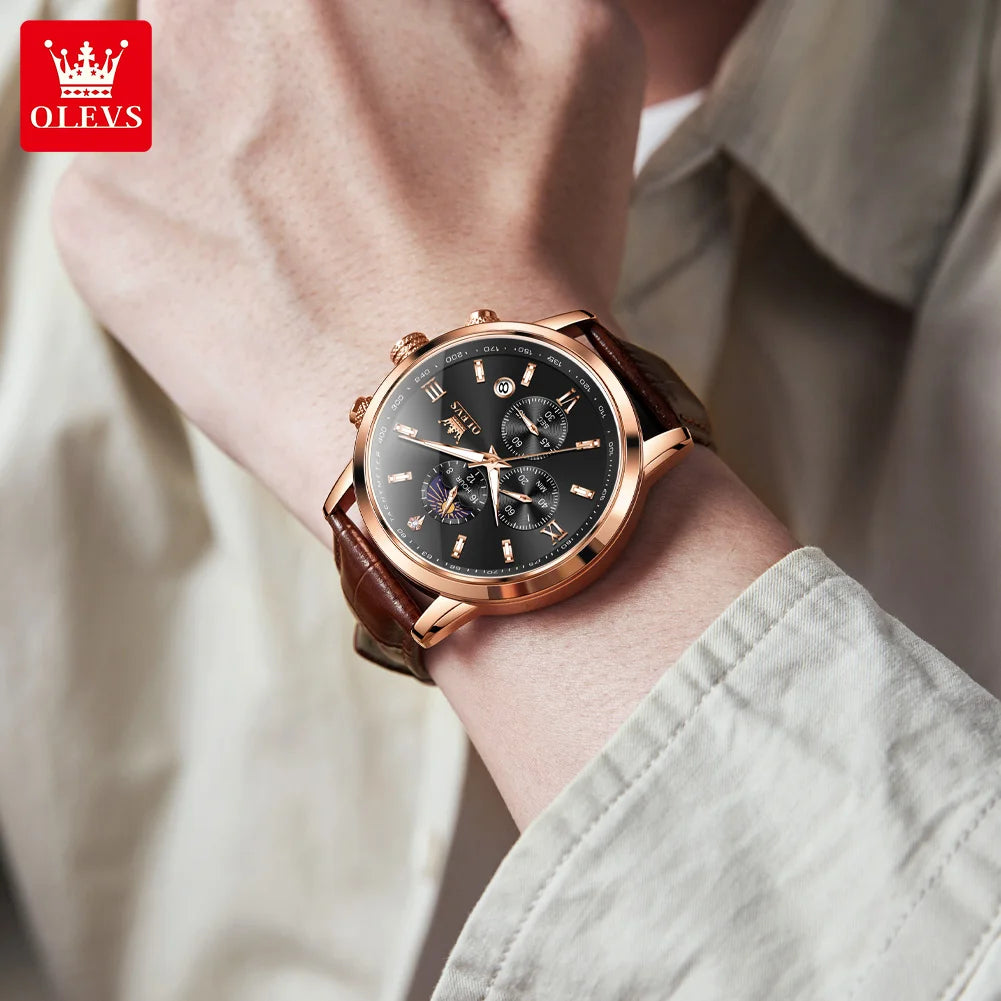 Olevs 9812 Watch | Mens' Fashion Watch | The WatchDept