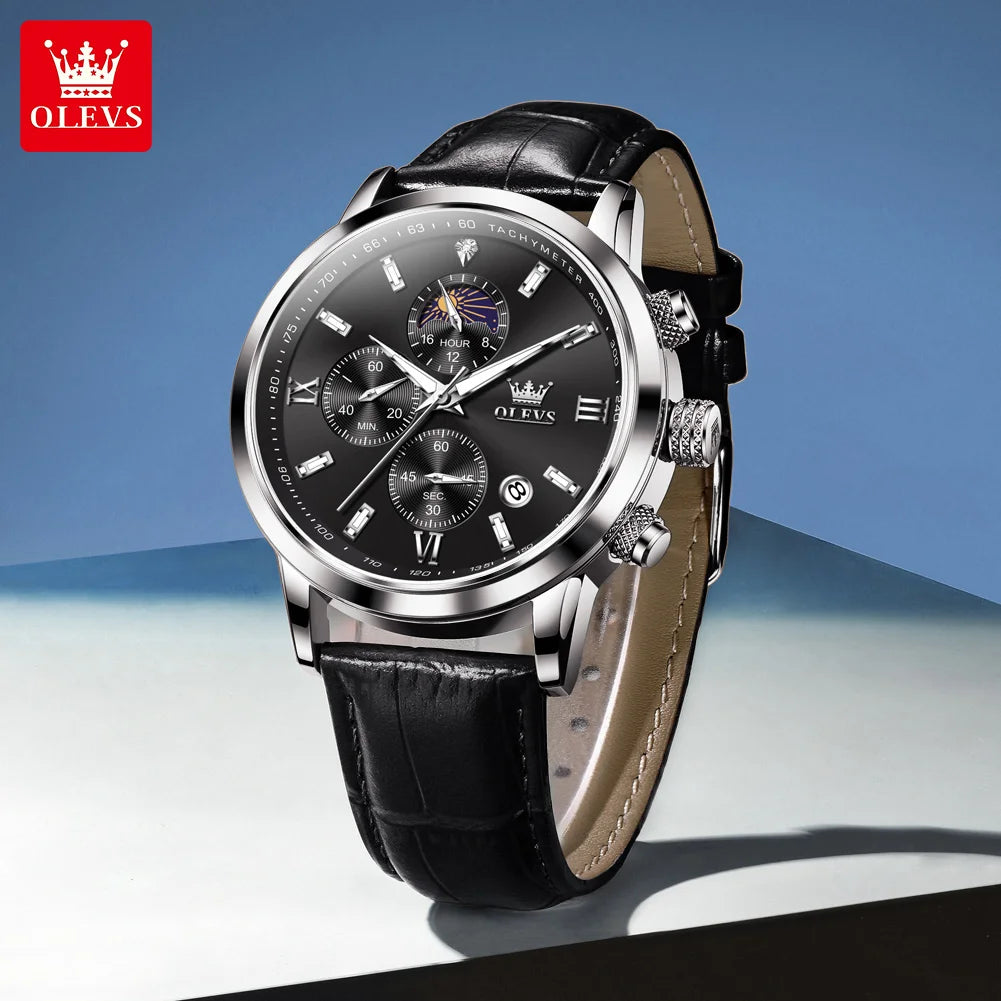 Olevs 9812 Watch | Mens' Fashion Watch | The WatchDept