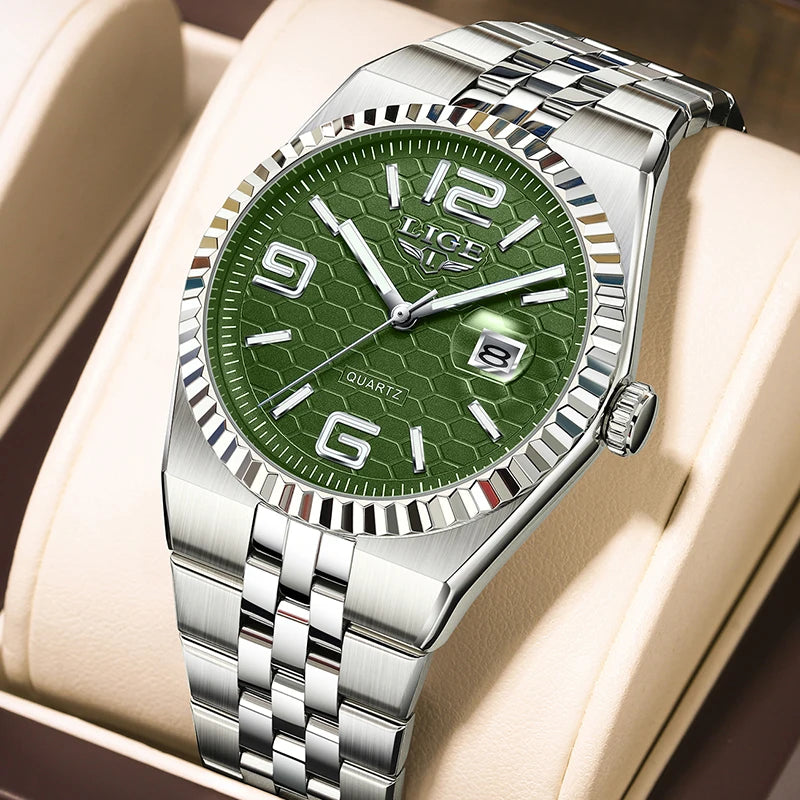 LIGE 89284 | Men's Chronograph Sport Watch with Date Display